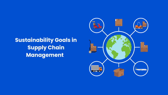 Sustainability Goals in Supply Chain Management